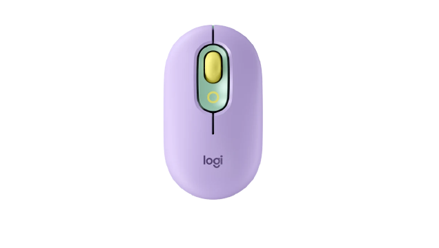 Logitech – Mouse POP com emoji