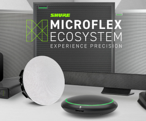 Conheça a Linha Microflex da Shure: a captação de áudio sem contato com o microfone é possível!