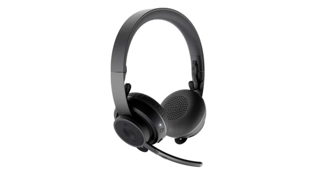 Logitech – HEADSET-Zone Wireless Plus-GRAPHITE