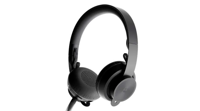 Logitech – HEADSET-Zone Wireless Plus-GRAPHITE