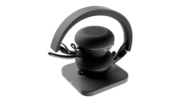 Logitech – HEADSET-Zone Wireless Plus-GRAPHITE