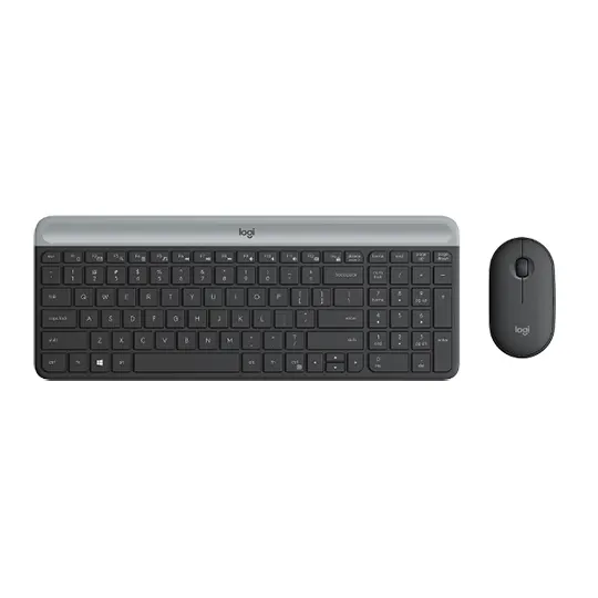 Logitech – Combo Teclado e Mouse sem fio Logitech MK470